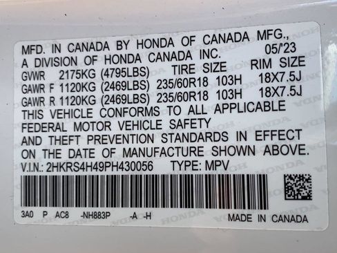 Certified 2023 Honda CR-V EX image 46