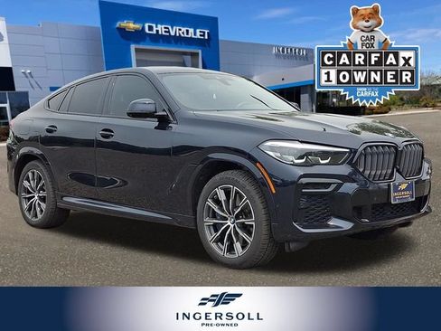Used 2022 BMW X6 M50i w/ Parking Assistance Package AWD/4WD image 1
