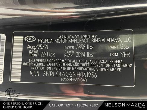 Used 2022 Hyundai Elantra SEL w/ Convenience Package image 50