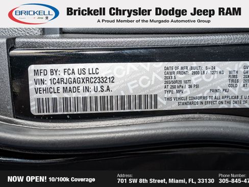 Used 2024 Jeep Grand Cherokee Altitude image 38