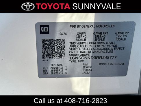 Used 2024 Chevrolet Tahoe LT image 31