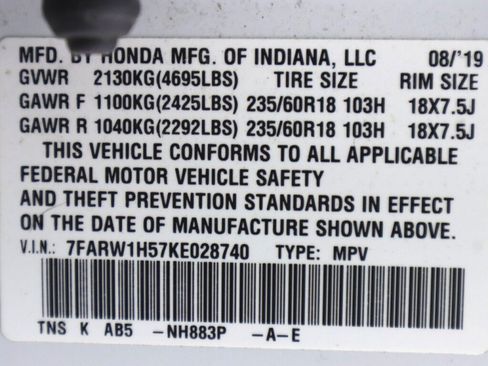 Used 2019 Honda CR-V EX image 42