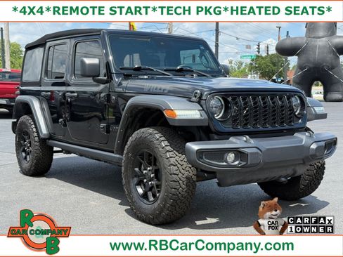 Used 2024 Jeep Wrangler Unlimited Sport AWD/4WD image 1