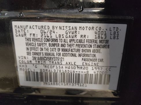 Used 2024 Nissan Sentra SV FWD image 33