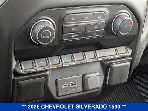 New 2026 Chevrolet Silverado 1500 Custom Trail Boss w/ LPO, Dark Essentials Package AWD/4WD image 19