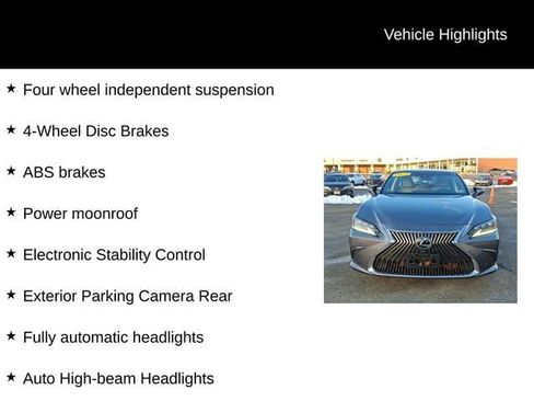 Used 2019 Lexus ES 350 Luxury image 10