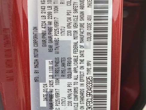 Used 2024 MAZDA CX-5 AWD 2.5 S w/ Preferred Package image 40