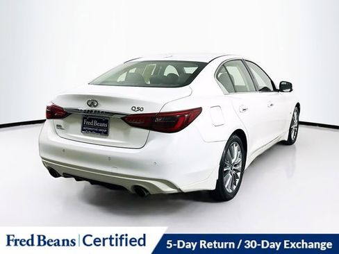 Used 2018 INFINITI Q50 Luxe w/ Essential Package (3.0T Luxe) image 8