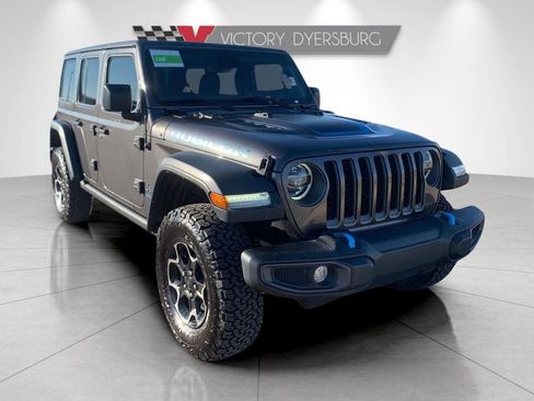 Used 2022 Jeep Wrangler Unlimited Rubicon 4xe w/ Dual Top Group image 2