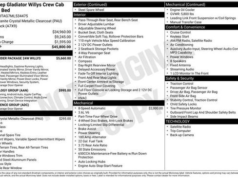 Used 2021 Jeep Gladiator Willys image 27