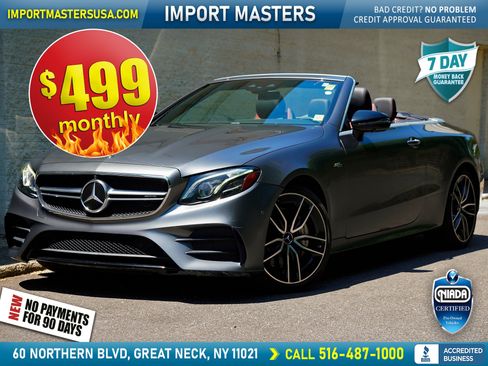 Used 2020 Mercedes-Benz E 53 AMG 4MATIC Cabriolet image 1