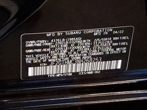 Certified 2022 Subaru Crosstrek 2.5i Limited image 28