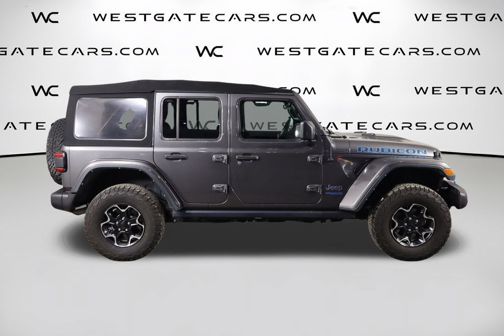 Used 2021 Jeep Wrangler Unlimited Rubicon 4xe AWD/4WD image 51
