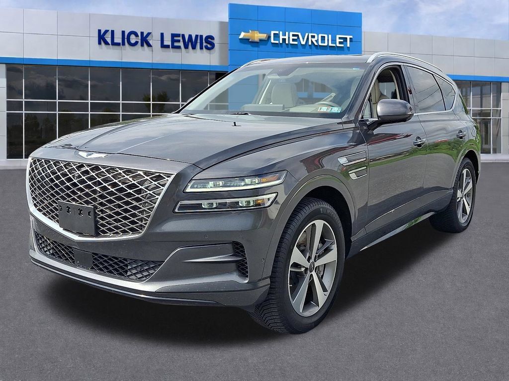 Used 2021 Genesis GV80 3.5T w/ Advanced Package 06 AWD/4WD image 3