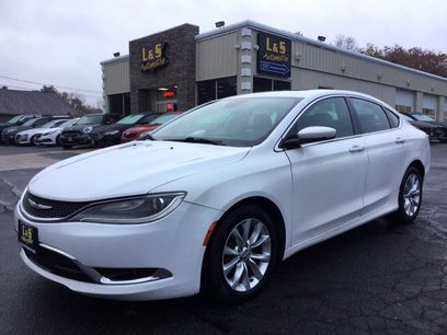 Used 2015 Chrysler 200 C w/ Navigation & Sound Group I