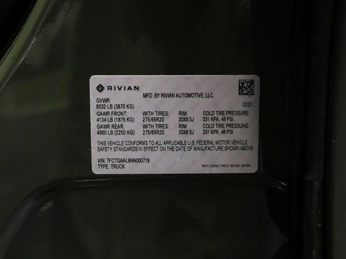Used 2022 Rivian R1T Launch Edition image 60