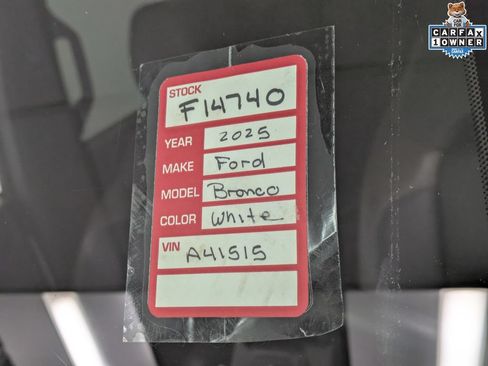 Used 2025 Ford Bronco Outer Banks AWD/4WD image 34