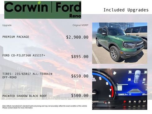 Used 2023 Ford Bronco Sport Badlands w/ Premium Package image 3