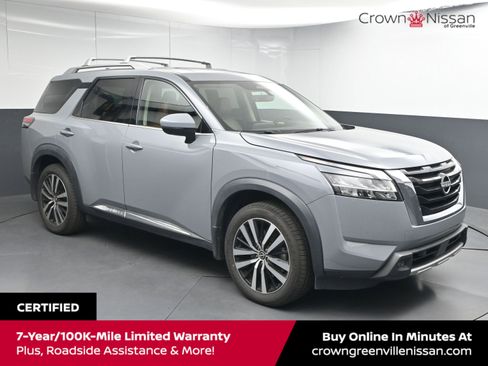 Certified 2023 Nissan Pathfinder Platinum w/ Cargo Package image 1
