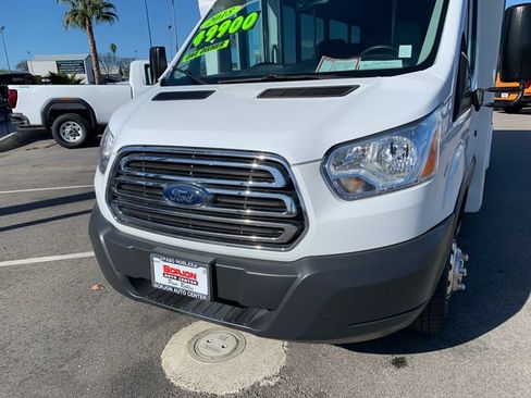 Used 2018 Ford Transit 350 138 DRW w/ Shuttle Bus Prep Package RWD image 3