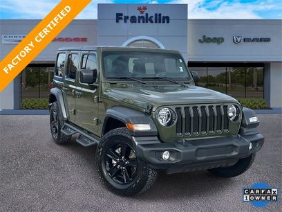 Certified 2022 Jeep Wrangler Unlimited Sport