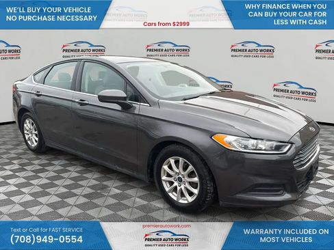 Used 2016 Ford Fusion S image 3