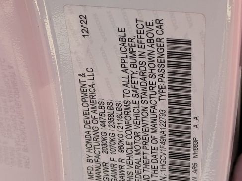 Used 2022 Honda Accord Sport Special Edition image 21