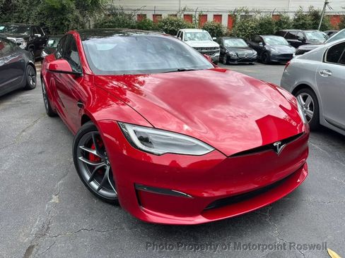Used 2021 Tesla Model S Plaid AWD/4WD image 4