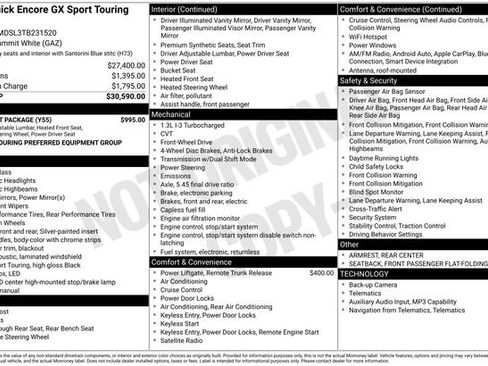 New 2026 Buick Encore GX Sport Touring w/ Comfort Package FWD image 24