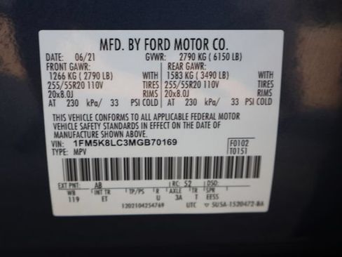 Used 2021 Ford Explorer King Ranch w/ Premium Technology Package AWD/4WD image 36