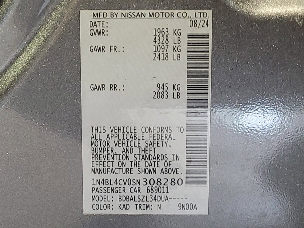 Used 2025 Nissan Altima 2.5 SR FWD image 33
