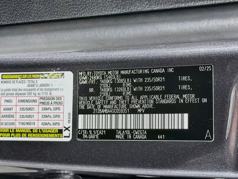 Used 2025 Lexus RX 350 Premium w/ Convenience Package FWD image 12