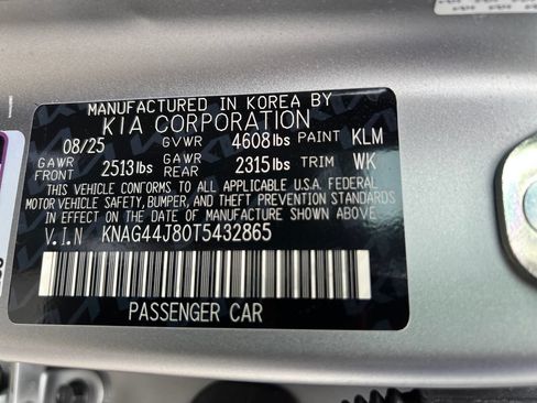 Certified 2026 Kia K5 GT w/ GT1 Package FWD image 26