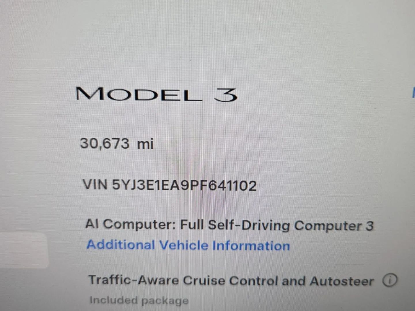Used 2023 Tesla Model 3 Standard Range RWD image 16