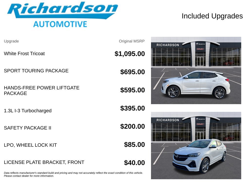 Used 2022 Buick Encore GX Select w/ Sport Touring Package FWD image 6