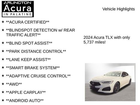 Used 2024 Acura TLX Type S AWD/4WD image 7