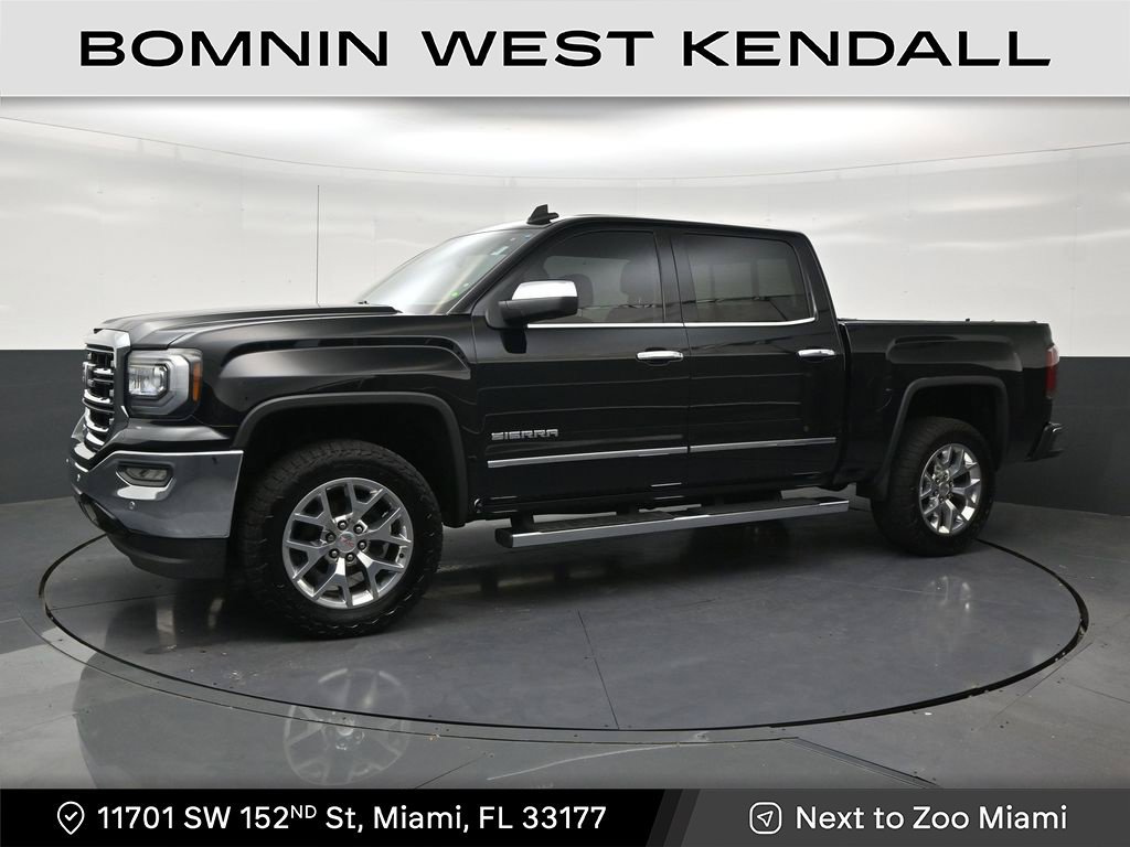 Used 2018 GMC Sierra 1500 SLT w/ SLT Premium Package RWD image 1