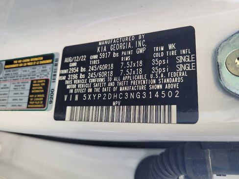 Used 2022 Kia Telluride LX AWD/4WD image 33
