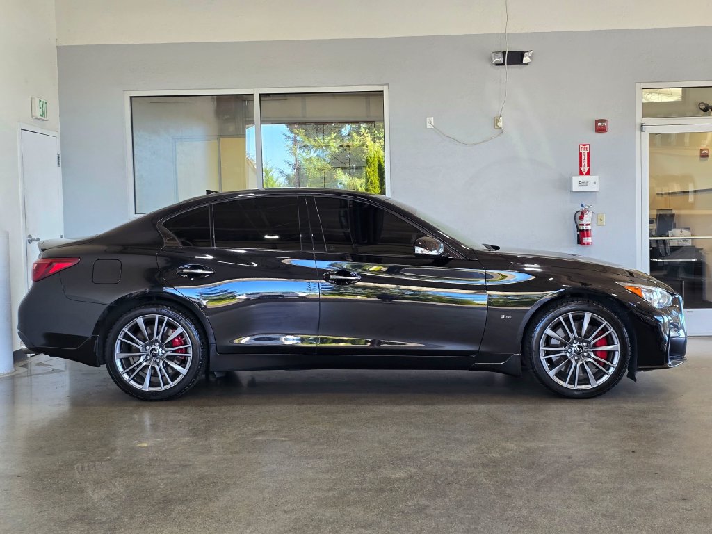 Used 2021 INFINITI Q50 Red Sport 400 AWD/4WD image 4