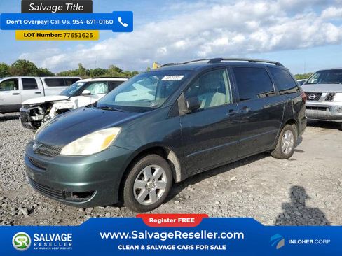 Used 2004 Toyota Sienna LE w/ LE Pkg 7 FWD image 1