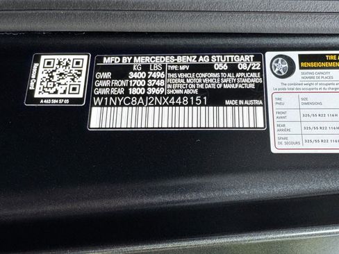 Used 2022 Mercedes-Benz G 63 AMG Squared image 55