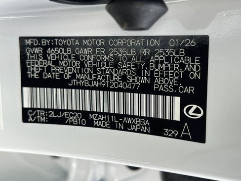 New 2026 Lexus UX 300h FWD image 26