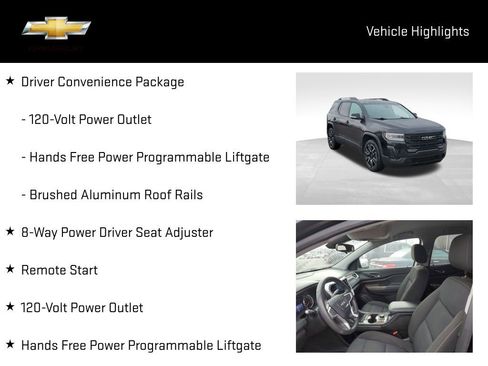 Certified 2021 GMC Acadia SLE w/ Driver Convenience Package image 22