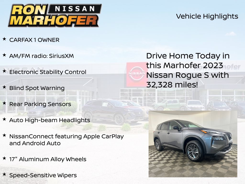 Used 2023 Nissan Rogue S AWD/4WD image 15