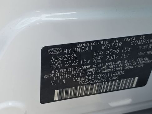 New 2025 Hyundai Ioniq 6 Limited image 46