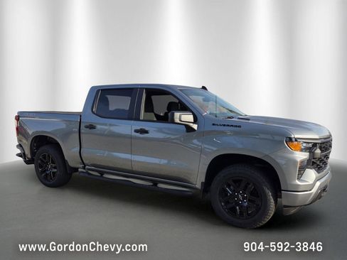 New 2026 Chevrolet Silverado 1500 Custom w/ Turbomax Blackout Package AWD/4WD image 10