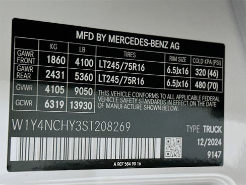 New 2025 Mercedes-Benz Sprinter 2500 image 27