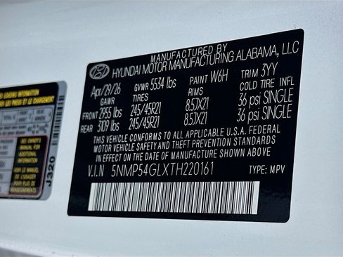 New 2026 Hyundai Santa Fe Calligraphy FWD image 23