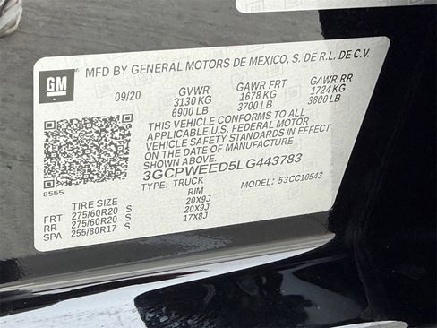 Used 2020 Chevrolet Silverado 1500 LTZ w/ LTZ Texas Edition image 35