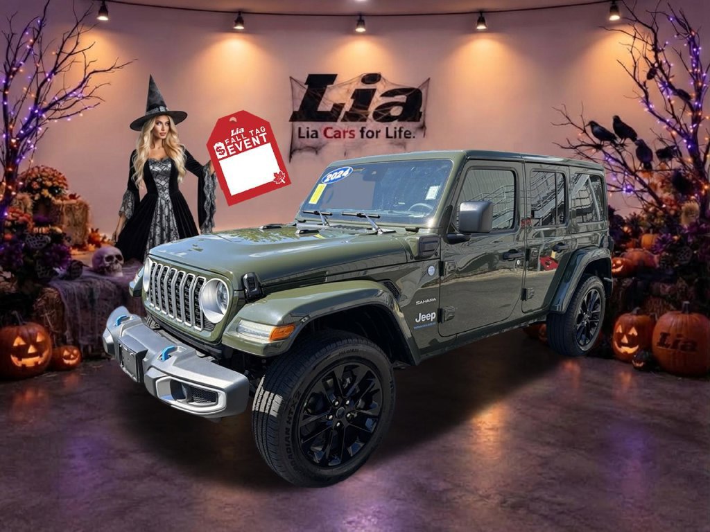 Certified 2024 Jeep Wrangler Unlimited Sahara w/ Technology Group AWD/4WD image 8